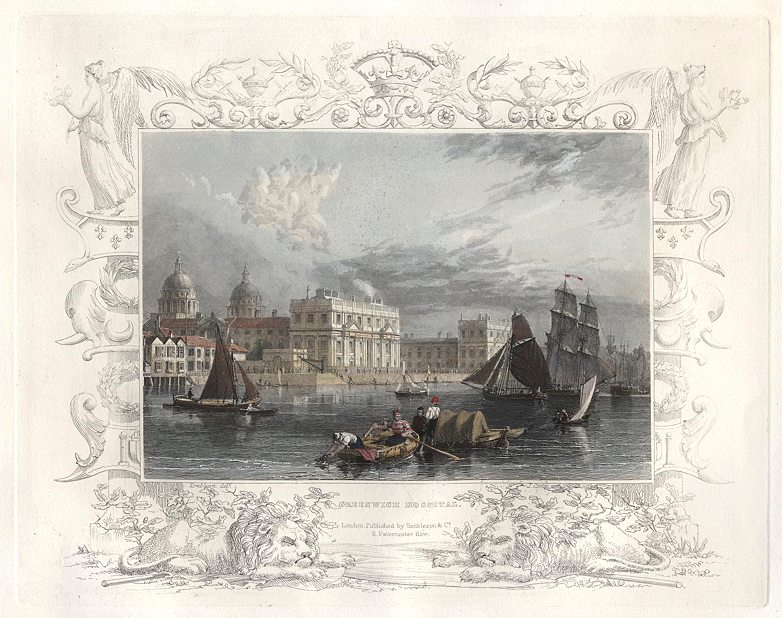 London, Greenwich Hospital, 1830