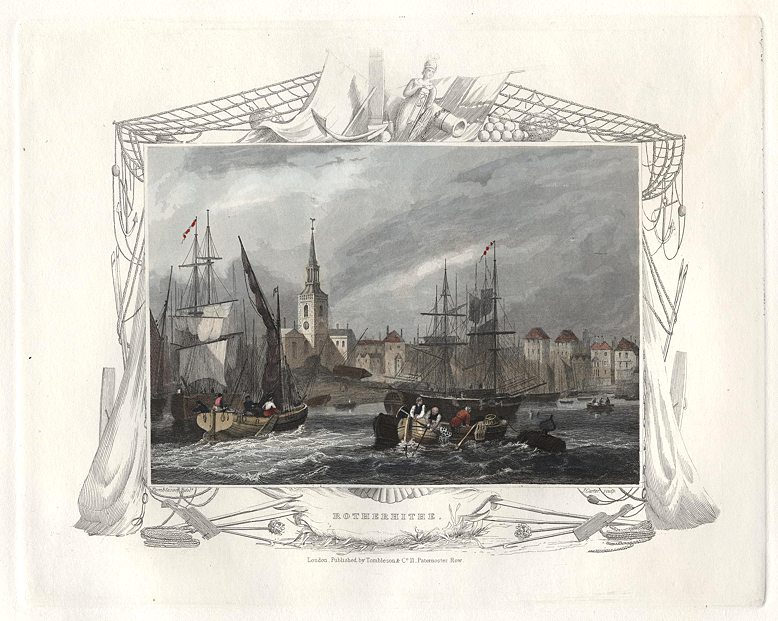 London, Rotherhithe, 1830