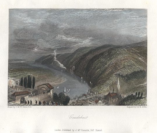 France, Caudebec, 1837