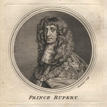 Prince Rupert, portrait, 1759