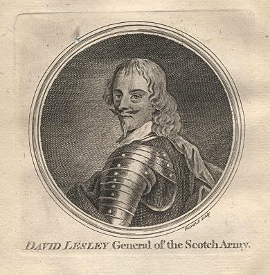 David Leslie, Lord Newark, portrait, 1759