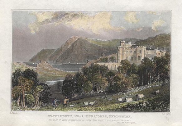 Devon, Watermouth, near Ilfracombe, 1832