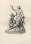 Panthea and Abradatus, after a sculpture by W.C.May, 1883