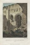 Kent, Rochester Castle interior, 1832