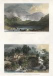 Lake District, Sty Head & Eskdale Mill, 1835