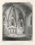 Scotland, Inchcolm Chapter House, 1848