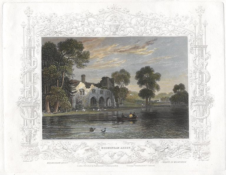 Buckinghamshire, Medmenham Abbey, 1830
