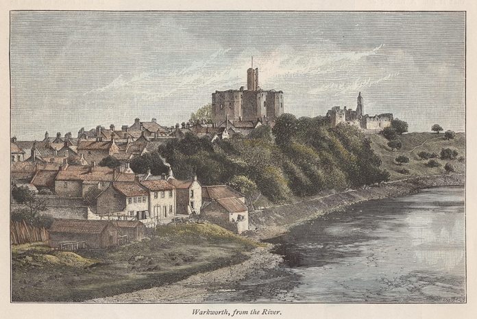 Northumberland, Warkworth, 1883