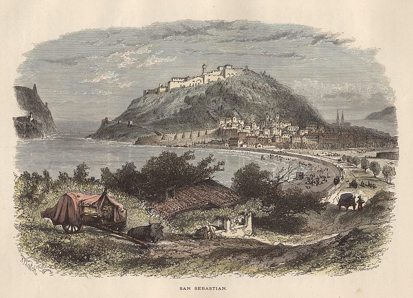 Spain, San Sebastian, 1872