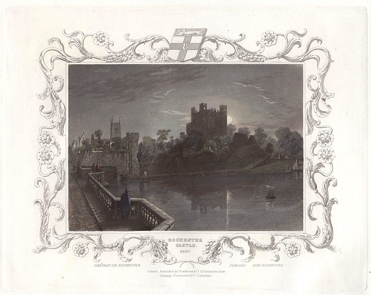 Kent, Rochester Castle, 1830