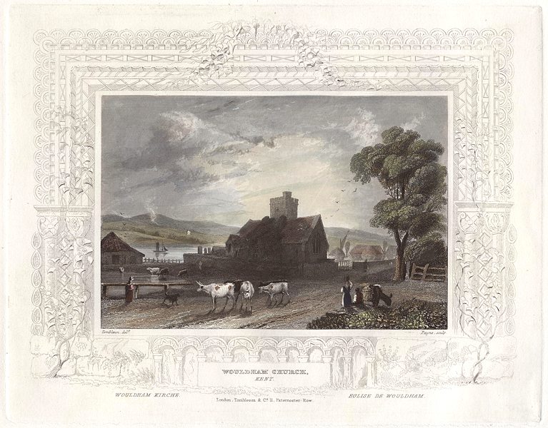 Kent, Wouldham Church, 1830