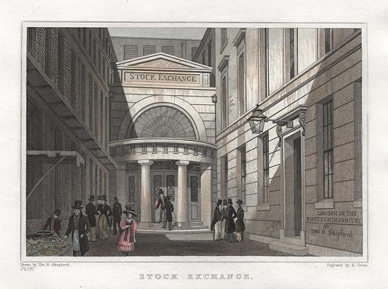 London, Stock Exchange, 1831