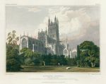Gloucester Cathedral, from the north east, 1830