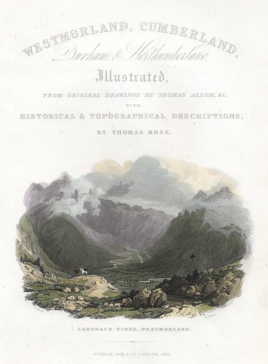Lake District, Langdale Pikes, 1833