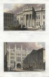 London, Salters Hall & The Guild Hall, 1831