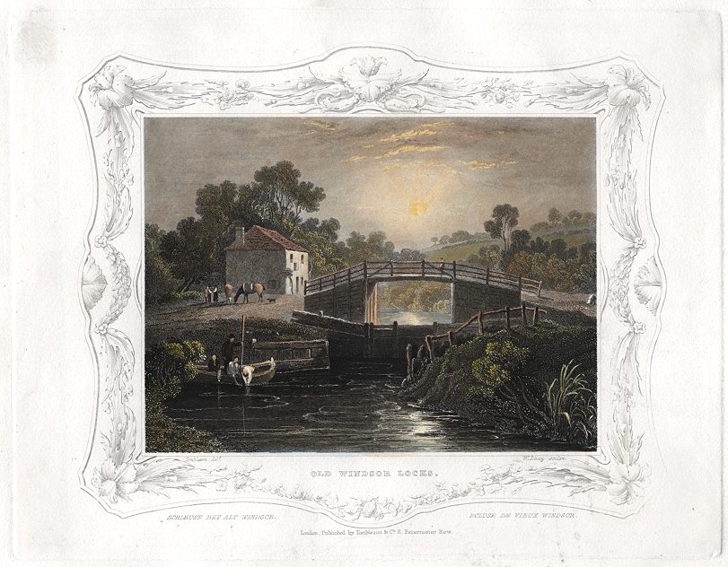 Berkshire, Old Windsor Locks, 1830