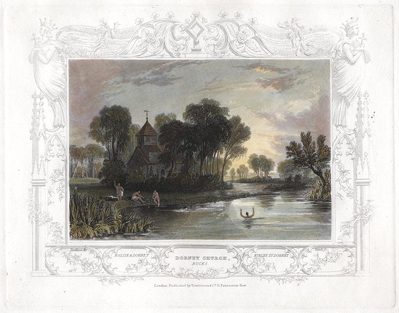 Buckinghamshire, Dorney Church, 1830