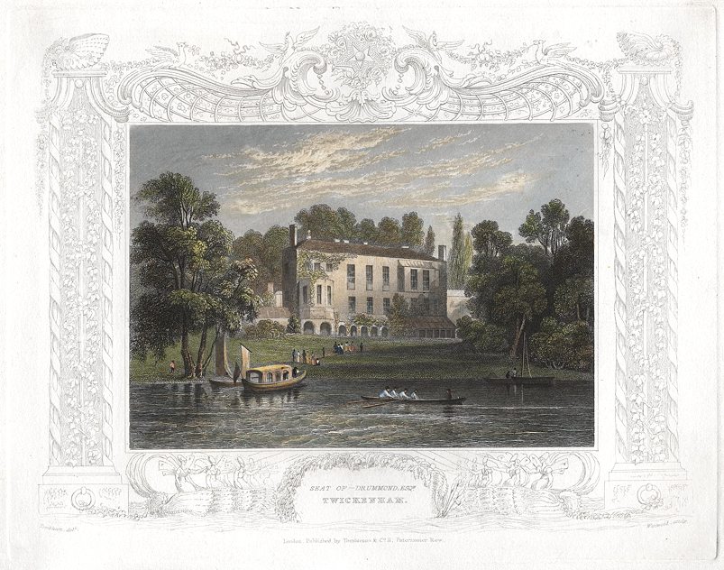 London, Twickenham, Seat of Drummond Esq., 1830