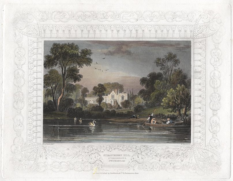 Middlesex, Twickenham, Strawberry Hill, 1830