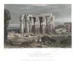 Egypt, Thebes, 1836