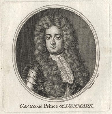 Prince George of Denmark, portrait, 1759