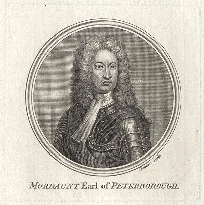 Charles Mordaunt, 3rd Earl of Peterborough, portrait, 1759