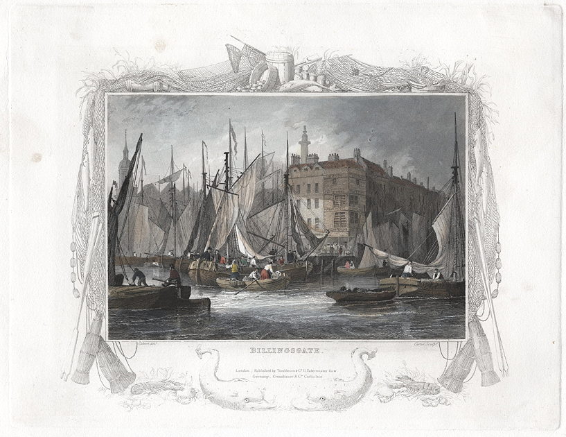 London, Billingsgate, 1830