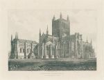 Hereford Cathedral, Buckler, 1816