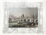 London, Blackfriars Bridge, 1830