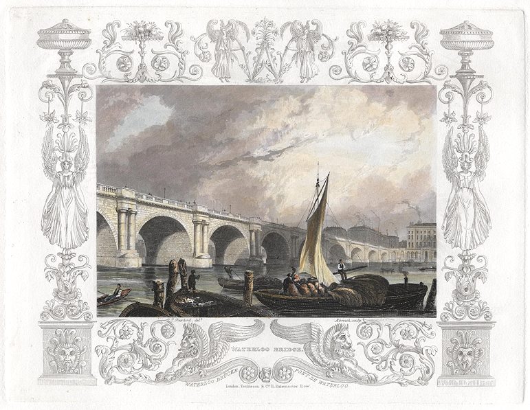 London, Waterloo Bridge, 1830