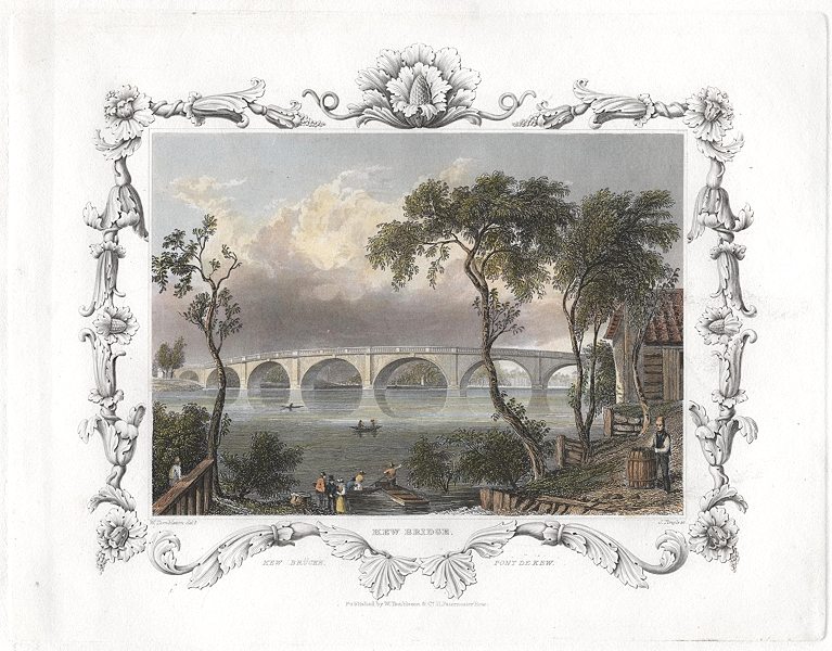 London, Kew Bridge, 1830