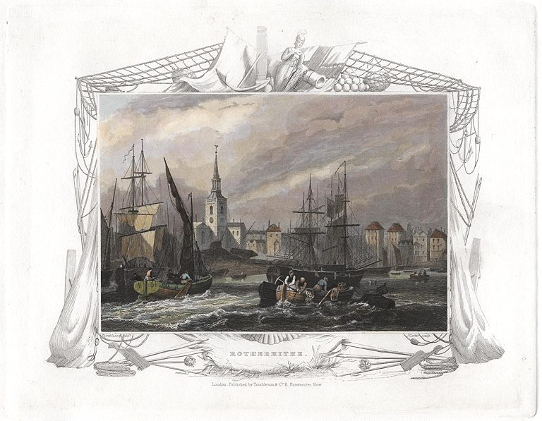 London, Rotherhithe, 1830