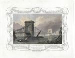 London, Hammersmith Bridge, 1830