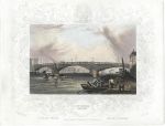 London, Southwark Bridge, 1830