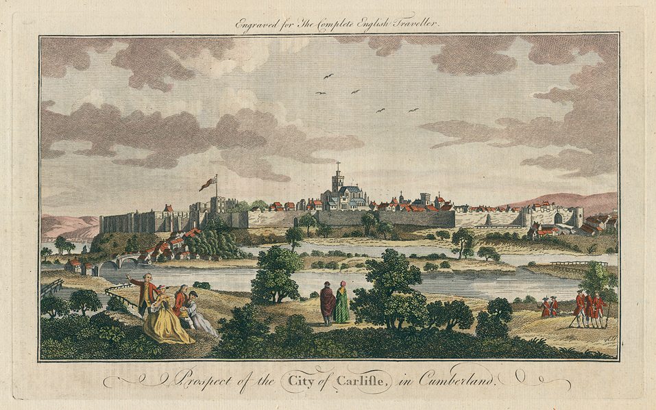 Cumberland, Carlisle view, 1785