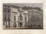 London, Piccadilly, Egyptian Hall, 1831