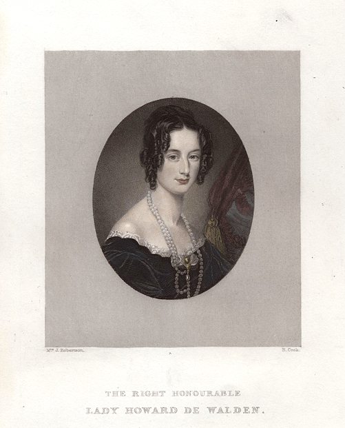 Rt. Honourable Lady Howard De Walden, 1836