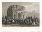 France, Arch of Marius at Orange on the Rhone, 1840