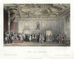 France, Paris, Throne Room at Fontainbleau, 1840