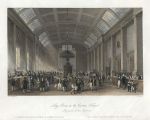 London, Custom House, the Long Room, 1841