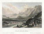 France, Grenoble from the Fortress, 1840