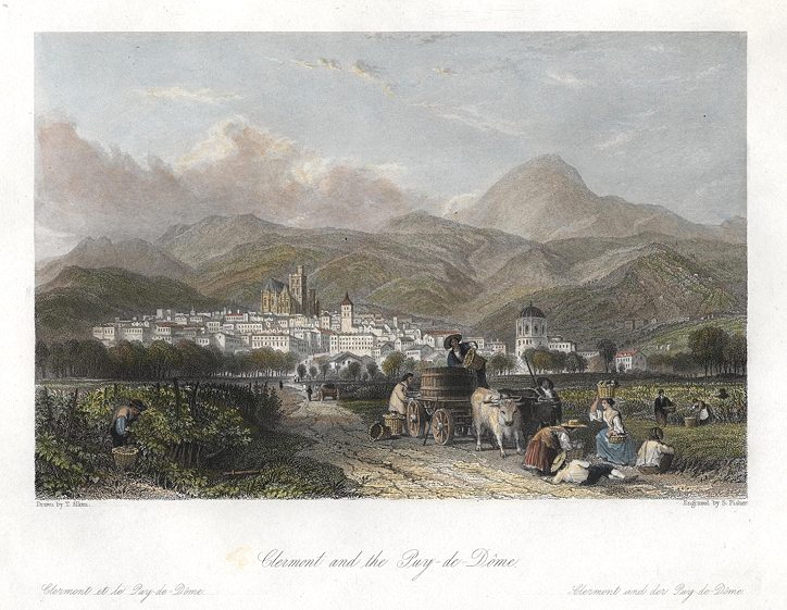 France, Clermont and the Puy-de-Dome, 1840