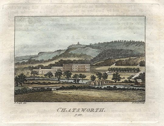 Derbyshire, Chatsworth House, 1764