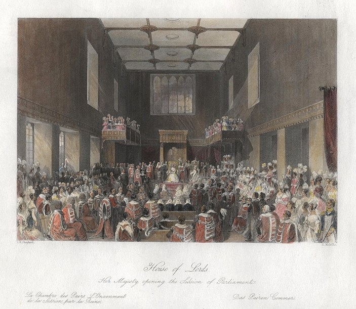 London, House of Lords, 1841