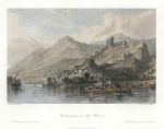 France, Rochemaure, on the Rhone, 1840