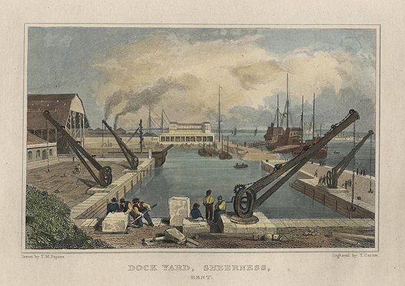 Kent, Sheerness Dockyard, 1865