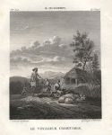 Le Voyageur Charitable, after Karel Dujardin, 1814