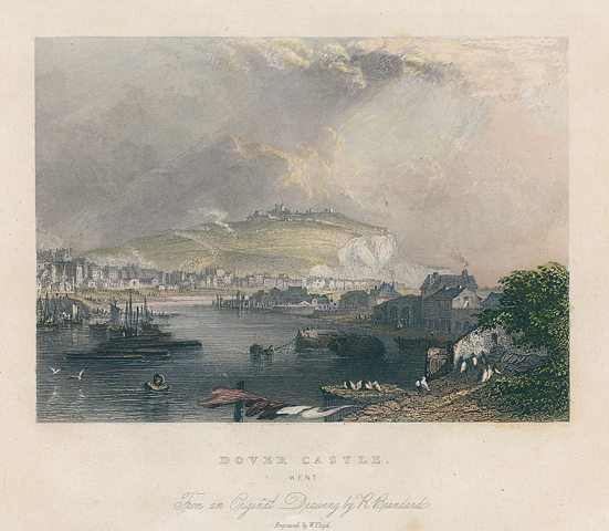 Kent, Dover Castle, 1837