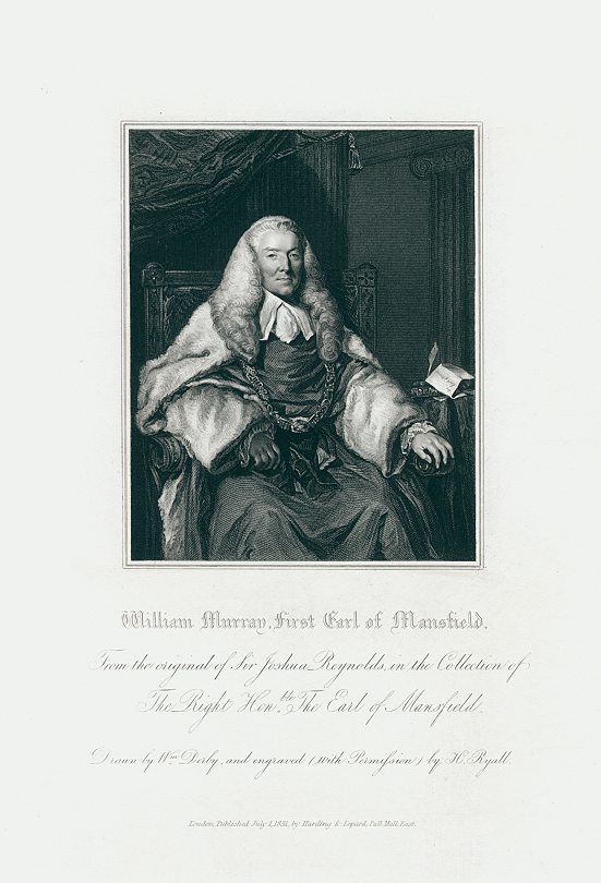 William Murray, First Earl of Mansfield, 1831