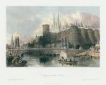 France, Angers on the Maine, 1840